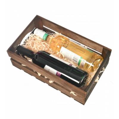 Skrzynka drewniana prezent...