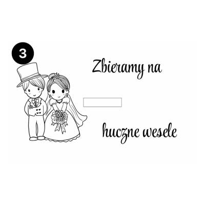 Skarbonka drewniana na...