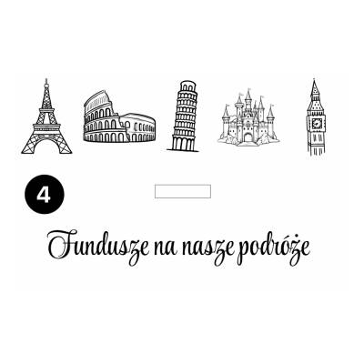 Skarbonka drewniana na...