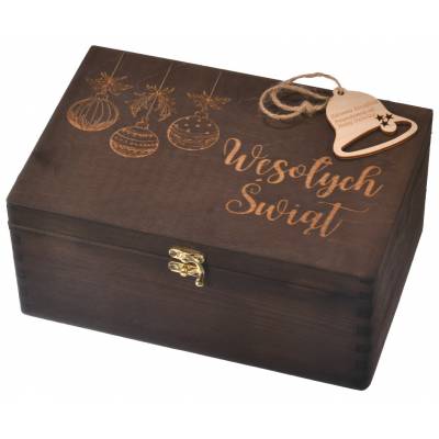 Drewniane Pudełko na...