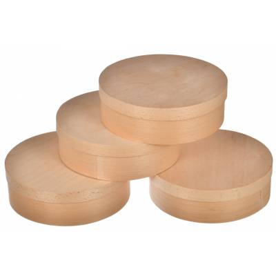 Zestaw 4 Okrągłych Pudełek...