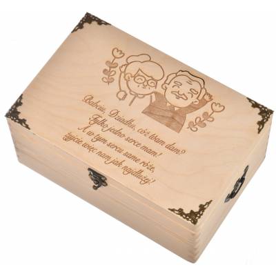 Drewniane Pudełko na...