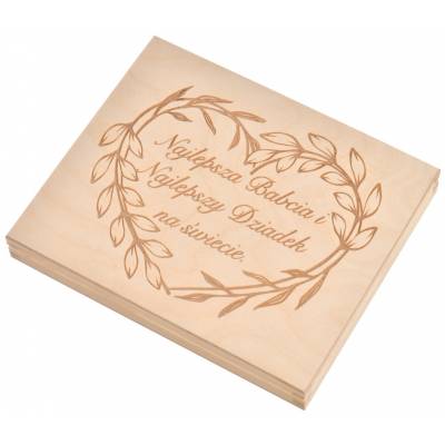 Grawerowane pudełko na...