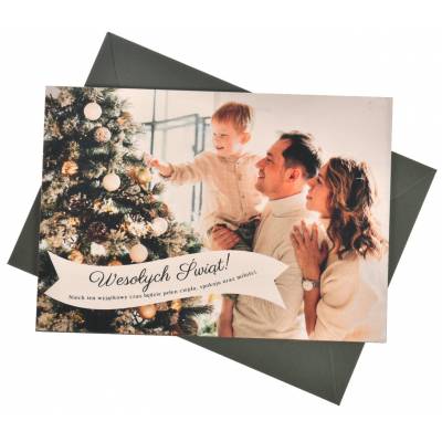 Kartka świąteczna z Twoją...