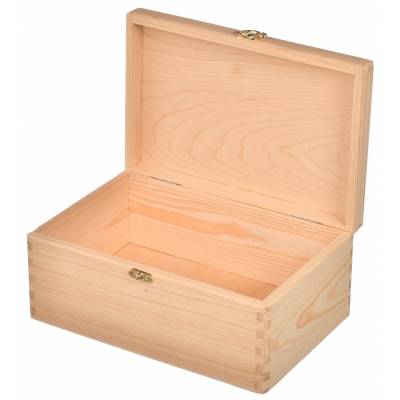 Drewniane pudełko prezent...