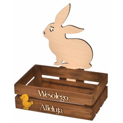 Drewniany koszyczek...