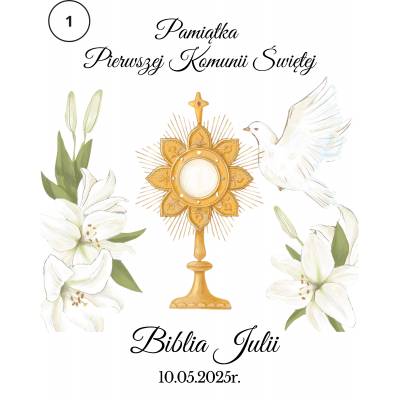 Prezent na Pierwszą Komunię...