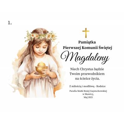 Prezent na Komunię Świętą...