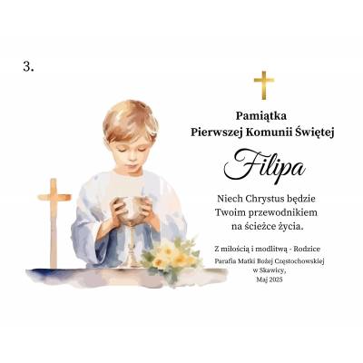 Prezent na Komunię Świętą...