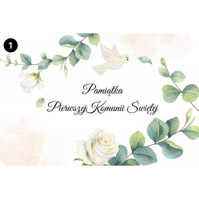Pamiątka Komunii pudełko na...
