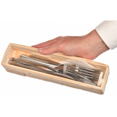 Drewniany pojemnik na...