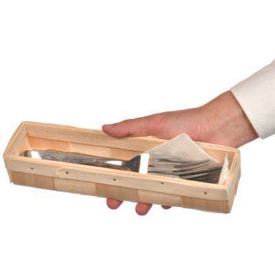 Drewniany pojemnik na...