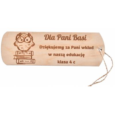 Drewniane pudełko na...