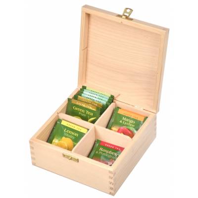 Drewniane pudełko na...