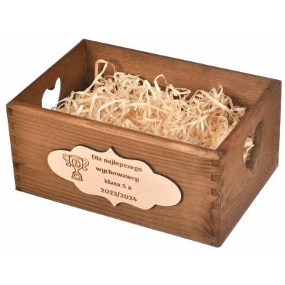 Drewniana skrzynka...