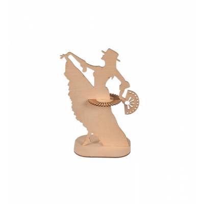 Ozdobny drewniany serwetnik...