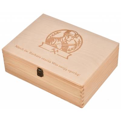 Skrzynka drewniana na...