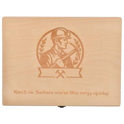 Skrzynka drewniana na...