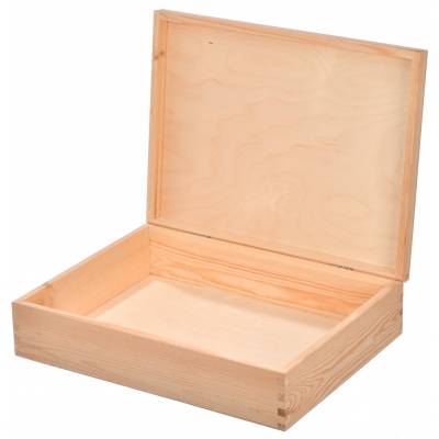 Skrzynka z drewna 40x30x10...