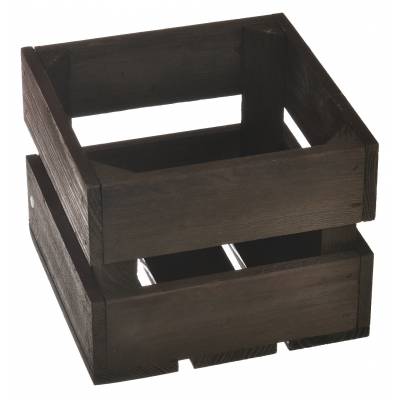 Czarna Drewniana Skrzynka –...