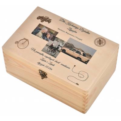 Pudełko drewniane 30x20 cm...