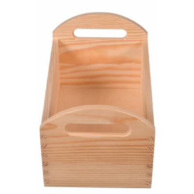 Drewniany pojemnik na...