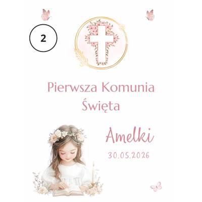 Pudełko Komunijne na Biblię...