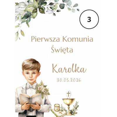 Pudełko Komunijne na Biblię...