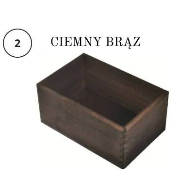 Drewniana skrzynka na...