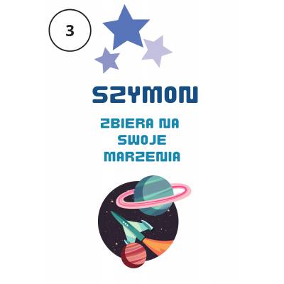 Drewniana Skarbonka dla...