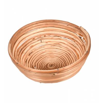 Drewniany koszyk wiklinowy...