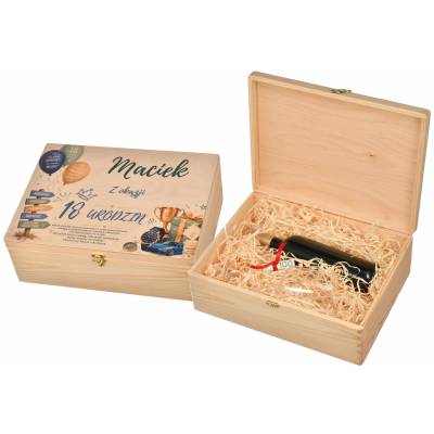 Skrzynka drewniana 40x30x13...
