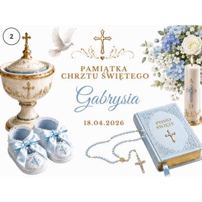 Pamiątka Chrztu Świętego –...