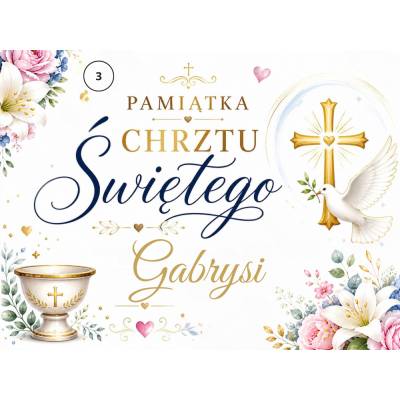 Pamiątka Chrztu Świętego –...