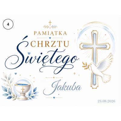 Pamiątka Chrztu Świętego –...