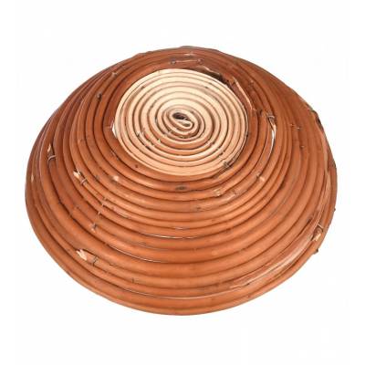 Drewniany koszyk wiklinowy...