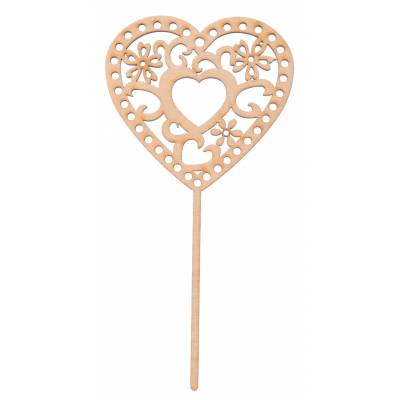 Topper do torta serce