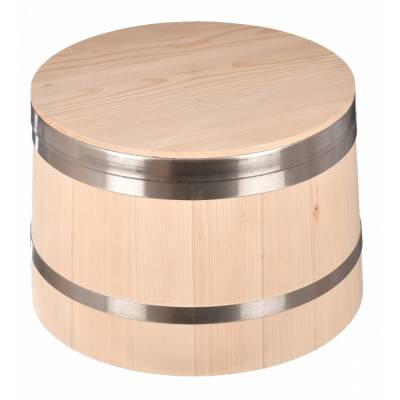 Drewniana beczka do wyrastania chleba