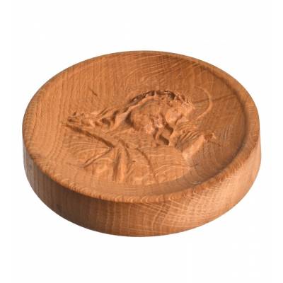 Płaskorzeźba z drewna...