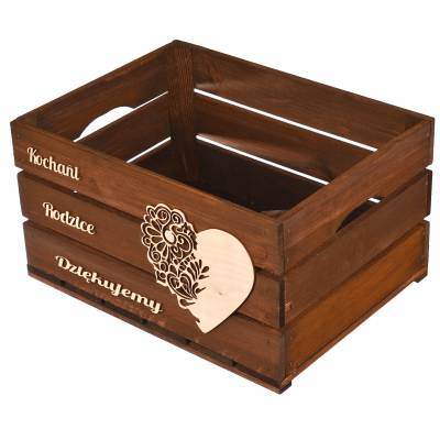 Drewniana skrzynka...