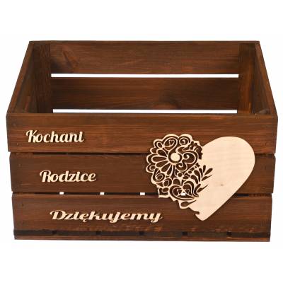 Drewniana skrzynka...