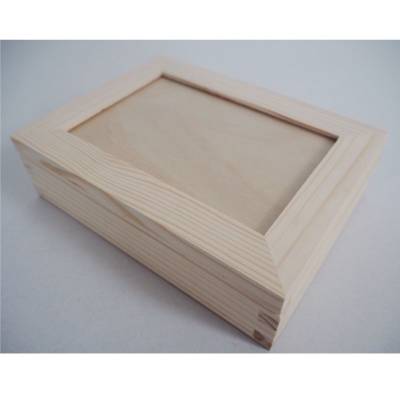 Skrzynka na zdjęcia ze szklaną pokrywą