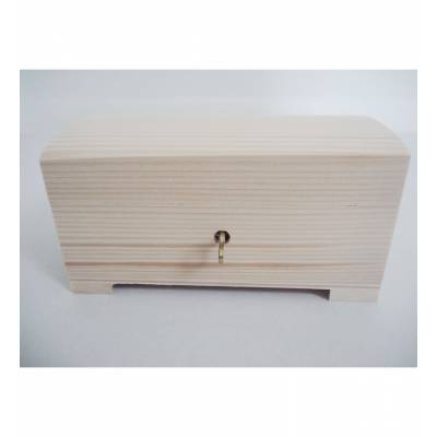 Szkatułka drewniana z...