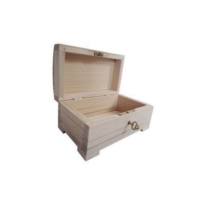 Szkatułka drewniana z...