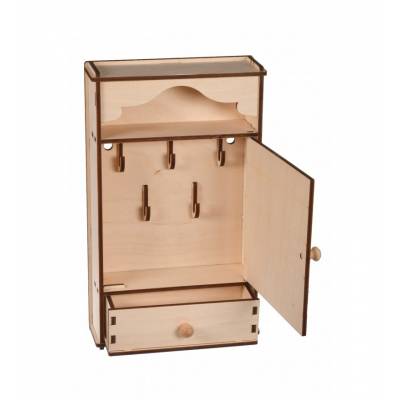 DREWNIANY ORGANIZER NA KLUCZE