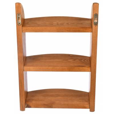 Drewniana półka jasny brąz