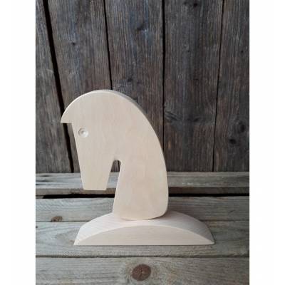 Koń drewniany do decoupage