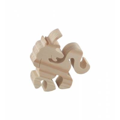 Jednorożec drewniany do...