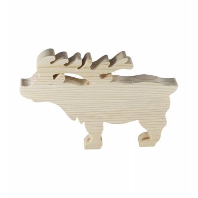 Renifer drewniany dekoracja...