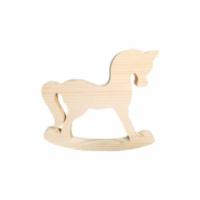Koń drewniany bujany
